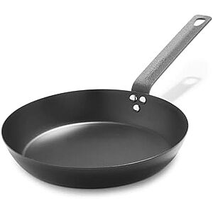 10" Merten & Storck Pre-Seasoned Carbon Steel Frying Pan Skillet