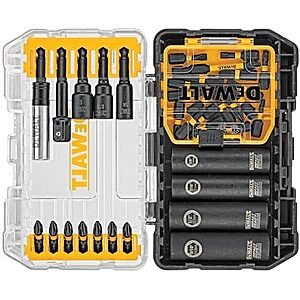 Select Accounts: 35-pc DeWALT Impact Ready FlexTorq Screwdriver Bit Set