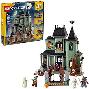 736-Pc LEGO Creator 3 in 1 Haunted Mansion Building Toy $72 + Free S&H