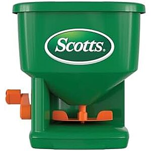 Prime Members: Scotts Whirl Hand-Powered Handheld Grass Seed Spreader $17.60 + Free S&H