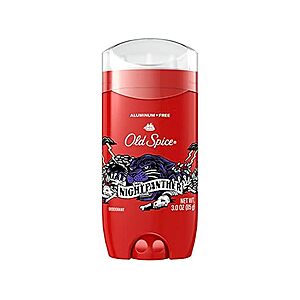 Woot! App: 3-Oz Old Spice Aluminum Free Men's Deodorant (Nightpanther) $2.40 + Free S&H w/ Prime