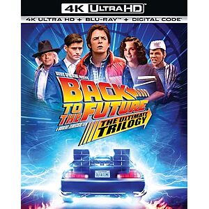 Back to the Future: The Ultimate Trilogy (4K Ultra HD + Blu-ray + Digital)