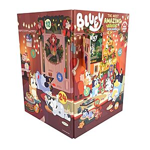 Prime Members: 24-Pc Bluey: The Most Amazing Advent Calendar Book Bundle $12.65 + Free S&H