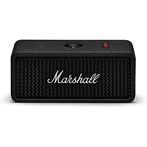 Marshall Emberton III Portable Bluetooth Speaker (Black/Silver) $100 + Free S&H