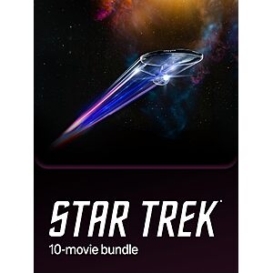 Prime Members: Star Trek: 1-10 Collection (Digital UHD/HD Movies)