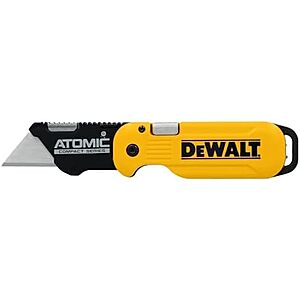 DEWALT Atomic Compact Series Push & Flip Folding Utility Knife