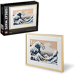 Prime Members: 1810-Pc LEGO Art Hokusai The Great Wave Building Set $70 + Free S&H