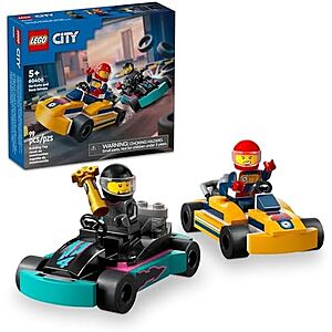 99-pc LEGO City Go-Karts & Race Drivers Toy Playset (60400)