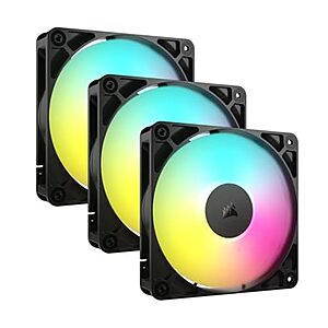 3-Pk CORSAIR RS120 ARGB 120mm PWM Fans