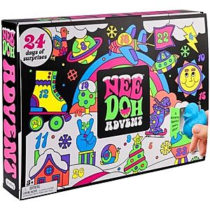 24-Pc NeeDoh Squishmas Mini Squeeze Toy Advent Calendar $30 (Requires Sending Invitation Request to Amazon)