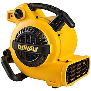 DEWALT 600 CFM 3-Speed Portable Air Mover/Floor Dryer Blower Fan $60 + Free S&H