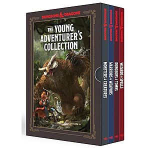 Prime: The Young Adventurer's Collection 4-Book Box Set 1 (Dungeons & Dragons) $13.35 + Free S&H