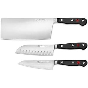 Prime Members: 3-pc WÜSTHOF Classic Asian Knife Set $329 + Free S&H