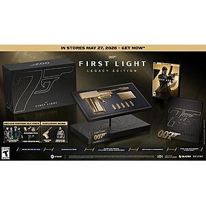 007 First Light Legacy Edition: PS5 $100, PC $70 + Free S&H w/ Amazon Prime