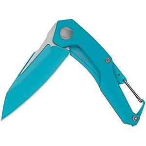 2.5" Kershaw Reverb 8Cr13MoV Manual Open Pocket Knife (Teal)