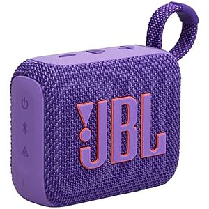 JBL Go 4 Ultra-Portable Bluetooth Speaker (Purple)