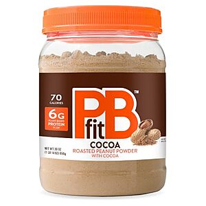 30-oz PBfit Cocoa Peanut Butter Powder $7.60 w/ S&S