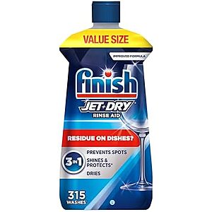 32-Oz Finish Jet-Dry Dishwasher Rinse Aid $6.75 w/ S&S