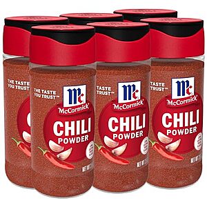 6-Pk 2.5-Oz McCormick Chili Powder $7.13 w/ S&S