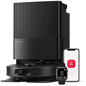 Roborock QV 35A Robot Vacuum w/ Multifunctional Dock (Black or White) $380 + Free S&H