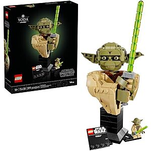 399-Pc LEGO Star Wars: Attack of the Clones Yoda Bust (75438)