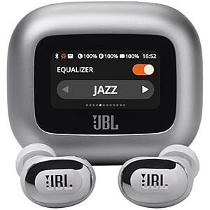 JBL Live Buds 3 True Wireless Earbuds w/ ANC & Smart Touchscreen Case $115 + Free S&H