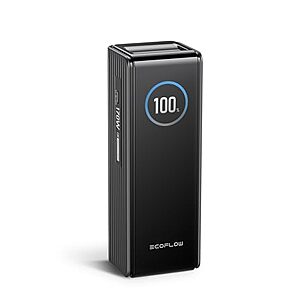 EF ECOFLOW 25000mAh 170W Portable Power Bank w/ 2x 140W USB-C Ports $48.20 + Free S&H