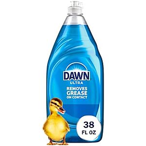 38-Oz Dawn Ultra Dishwashing Liquid (Original Scent) 3 for $11.10 w/ S&S