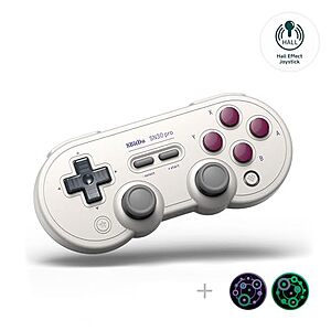 Prime Members: 8BitDo SN30 Pro Wireless Controller w/ Hall Effect Joysticks $36 + Free S&H