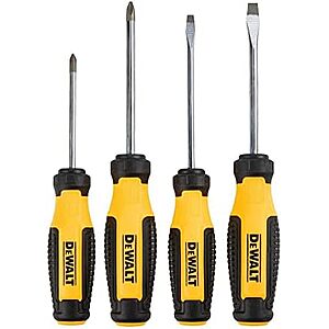 4-Pc DeWALT Magnetic Screwdriver Set (DWHT65200)