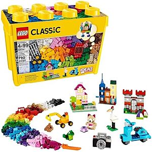 790-Pc LEGO Classic Large Creative Brick Box Building Set