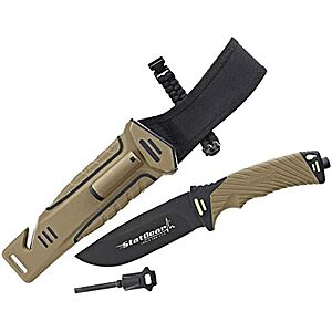 StatGear 10" Surviv-All Fixed-Blade Bowie Knife w/ Sheath