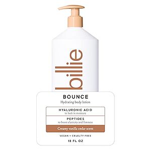18-Oz Billie Women's Body Lotion (4 Scents) $4.50 w/ S&S