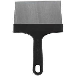 6" Blackstone Stainless Steel Griddle Scraper w/ Plastic Handle
