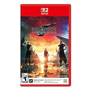 Final Fantasy VII: Rebirth (Nintendo Switch 2, Game-Key Card)