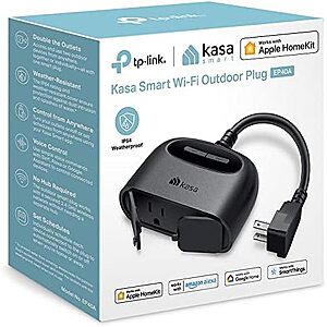 TP-Link Kasa Smart Wi-Fi Apple HomeKit Outdoor Plug
