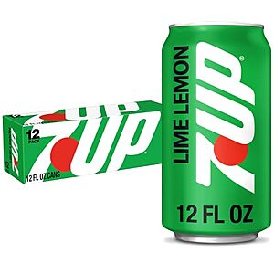 Select Locations: 12-Pk 12oz 7UP Lemon Lime Soda 3 for $14.30 w/ S&S