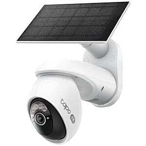 Tapo 4K Outdoor Pan/Tilt Solar Wireless Security Camera + 25% Back w/ Prime Visa $107 + Free S&H