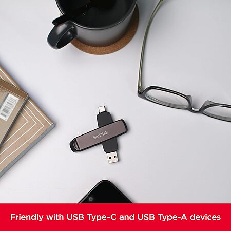 [Prime] $49.99: 512GB SanDisk Extreme PRO Dual Drive - Up to 1,000MB/s (SDDDE1-512G-G46) at Amazon