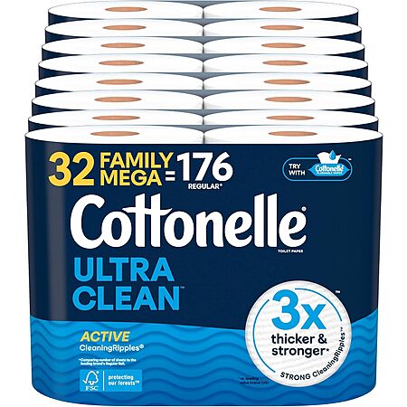38% Off Cottonelle Mega Rolls