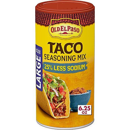 Old El Paso Taco Seasoning for $2.36!