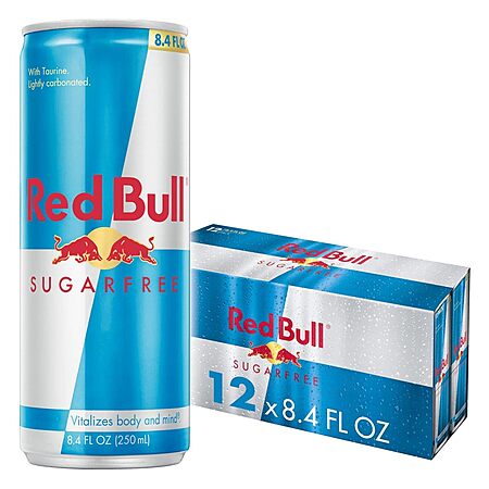 [S&S] $10.35*: 12 × 8.4oz Red Bull Sugar Free Energy Drink at Amazon (86.3￠ each)