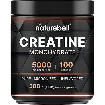 NatureBell Creatine Powder for $13.43