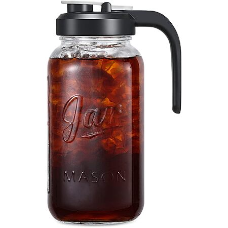 2-Qt AOZITA Mason Jar Pitcher for $16.99