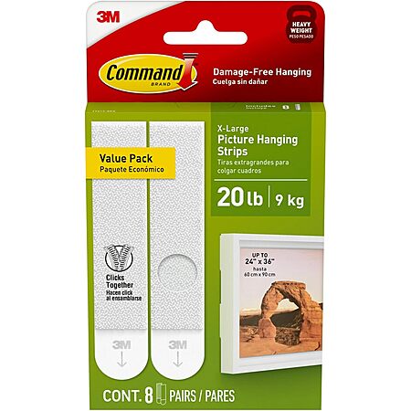 54% Off Command Hanging Strips!
