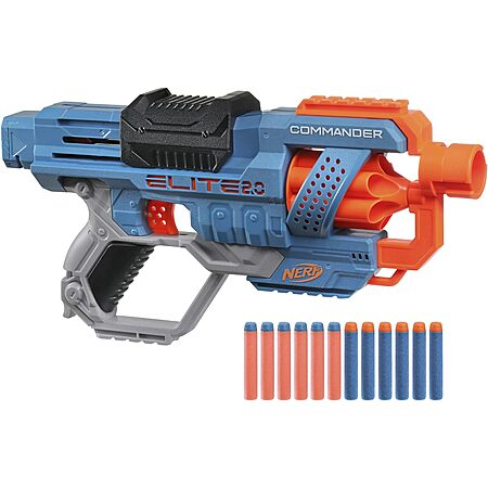 $5.56 for NERF Elite 2.0 Commander RD-6 Blaster!