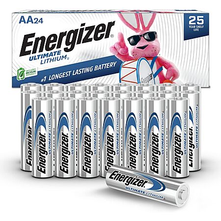 45% Off Energizer AA Batteries!