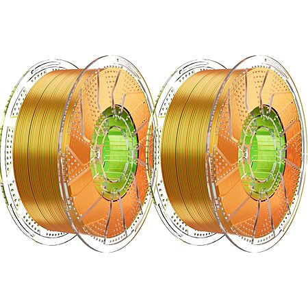 [S&S] $14.53*: 2-Count 1KG Spool PLA 1.75mm Silk 3D Printing Filament at Amazon