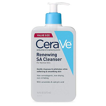 16-Oz CeraVe Renewing Salicylic Acid Cleanser (Fragrance Free) 3 for $27.15 w/ Subscribe & Save + Free Shipping