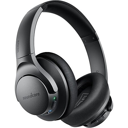 Lightning Deal: $29.99*: Soundcore Anker Life Q20 Hybrid Active Noise Cancelling Headphones (Black) at Amazon